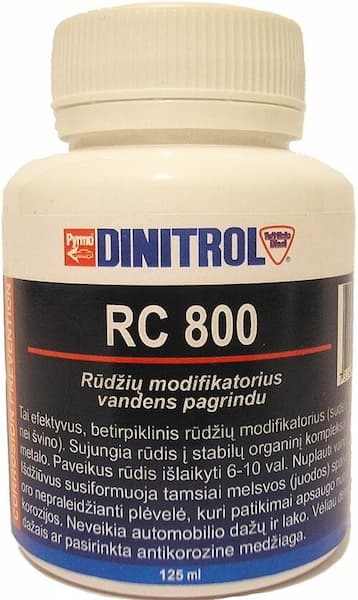 DINITROL RC800 Преобразователь ржавчины 100 мл. превью #1