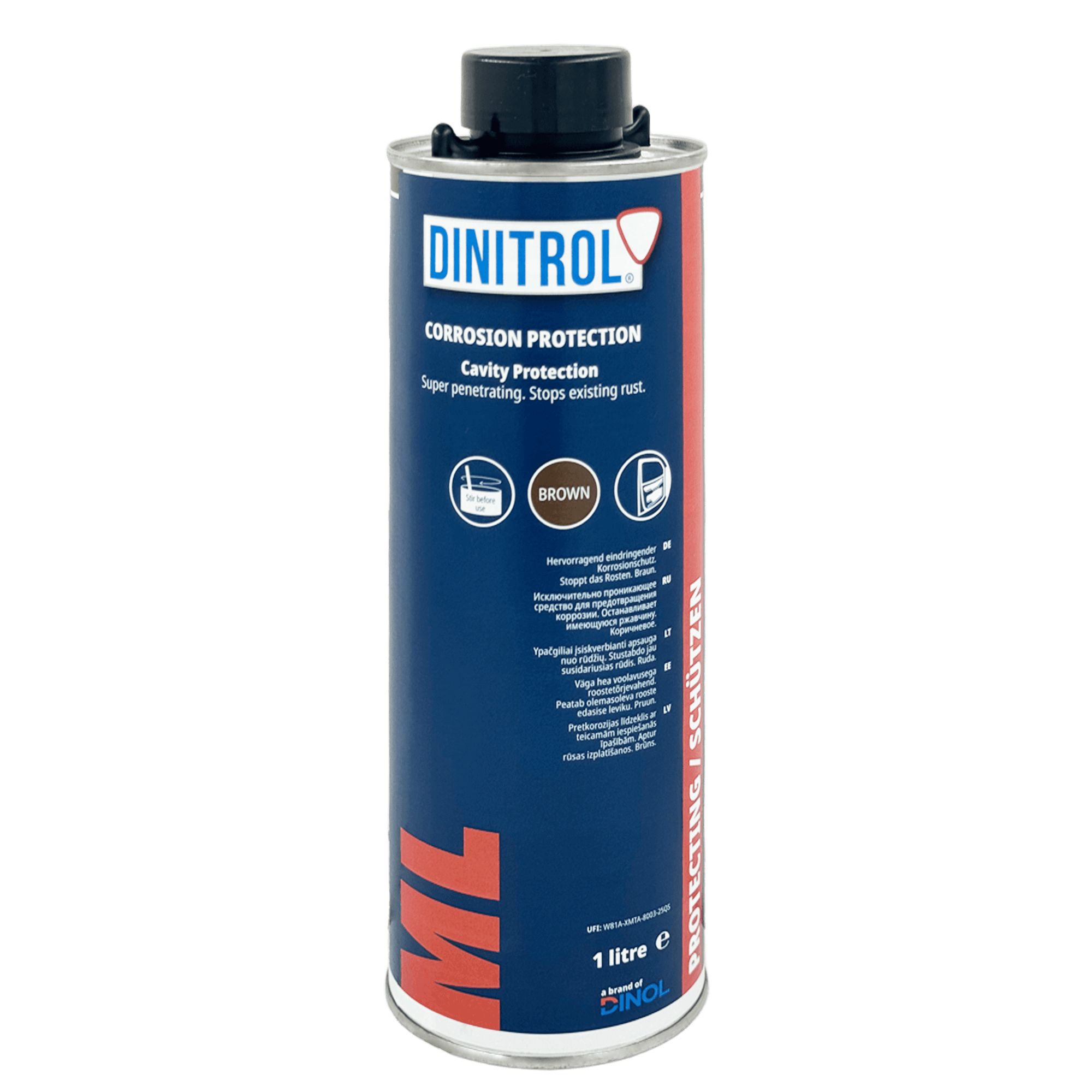 DINITROL ML Антикор для скрытых полостей 1л
