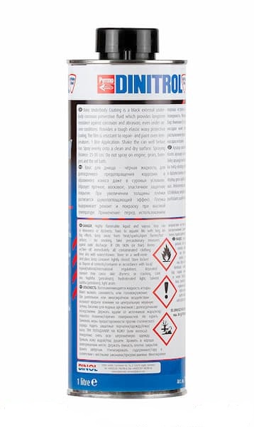 DINITROL BASIC UNDERBODY Антикор для днища 1л превью #2
