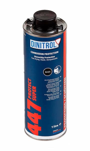 DINITROL 447 Антигравий черный с цинком окрашиваемый 1л превью #3