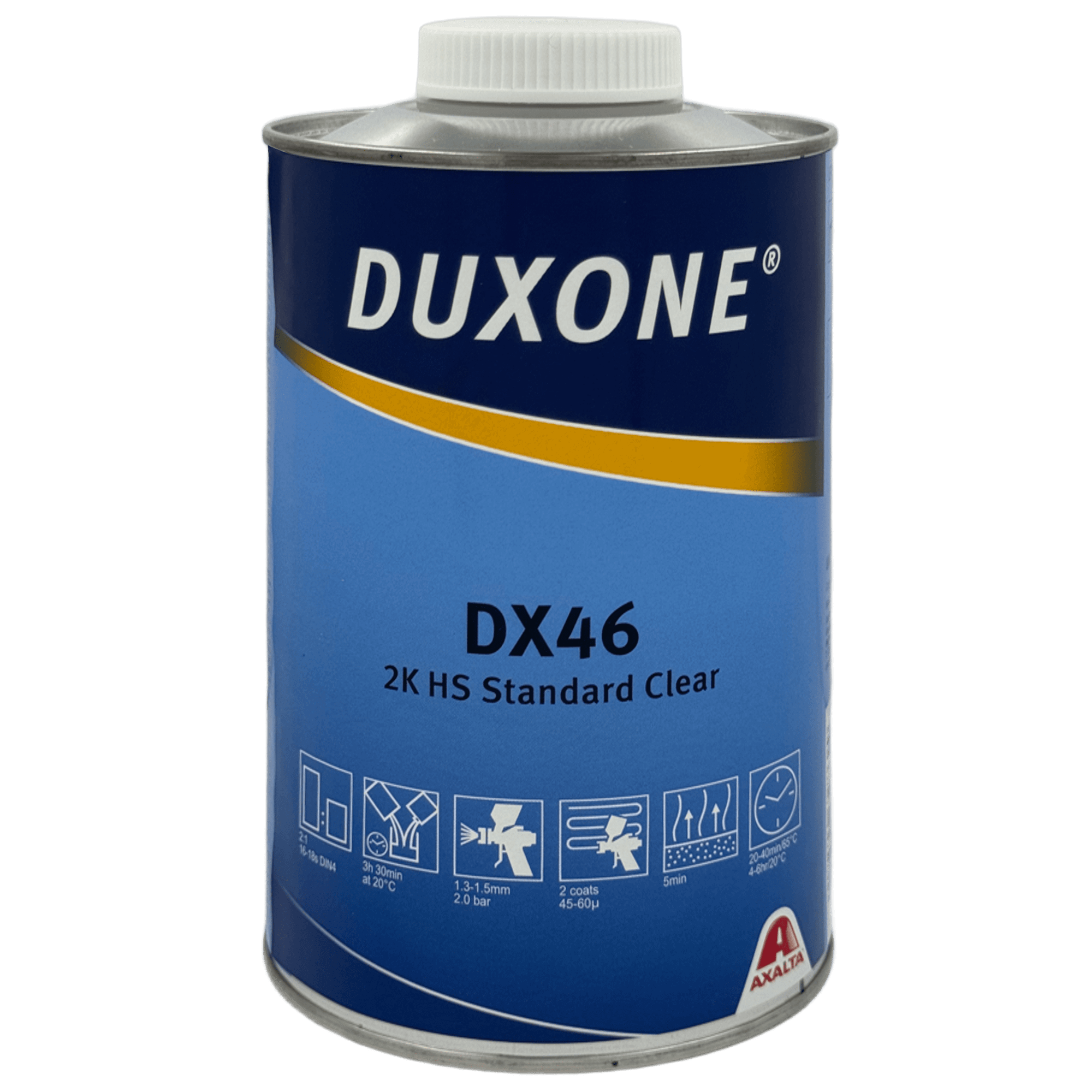 DUXONE DX46 HS Лак глянцевый 1л + 0.5л