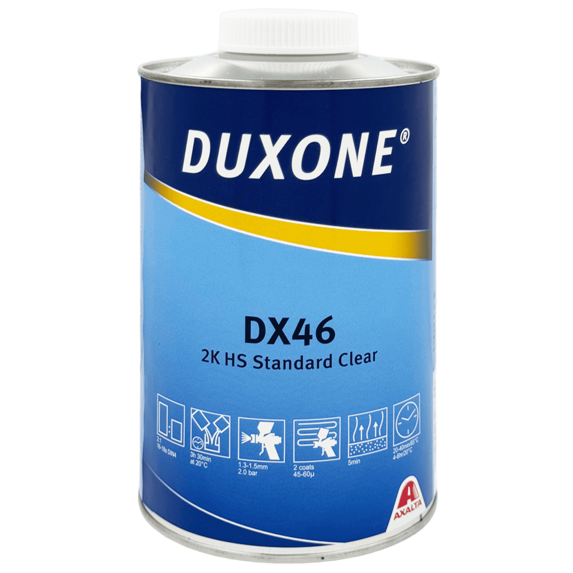 DUXONE DX46 HS Лак глянцевый 1л + 0.5л