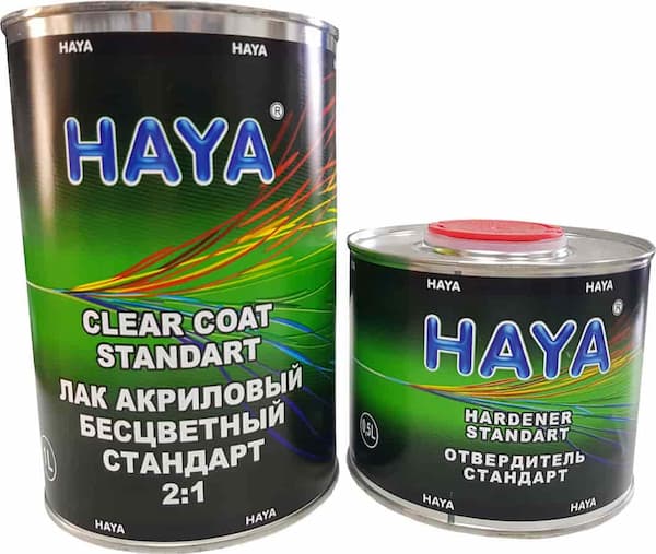 HAYA STANDART MS Лак акриловый  2+1 1л + 0,5л. превью #2