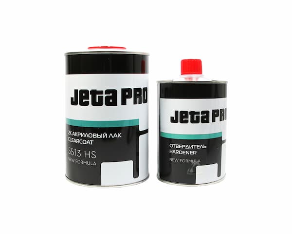 JETA PRO 5513 New Formula HS 2:1 Акриловый лак 1л + 0,5л (5513 HRD HS)