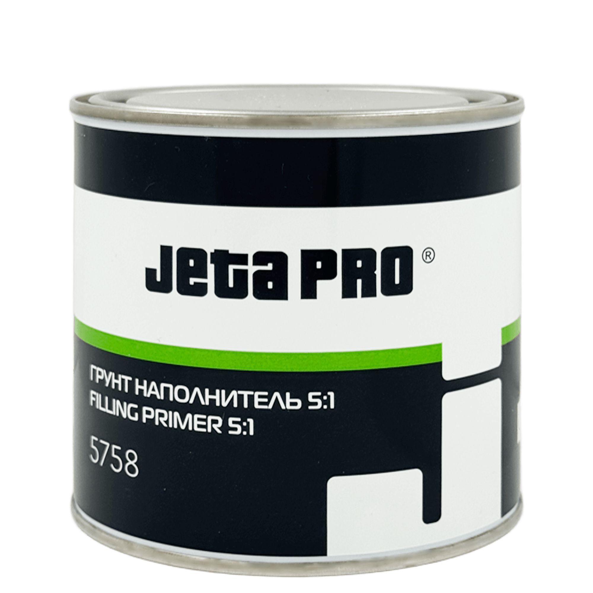 JETA PRO 5758 2K 5:1 Грунт акриловый 0,5л + 0,1л  превью #1