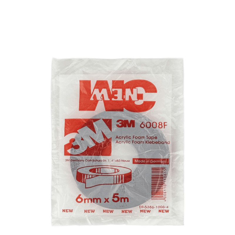 3М 6008F Лента двухсторонняя 5м