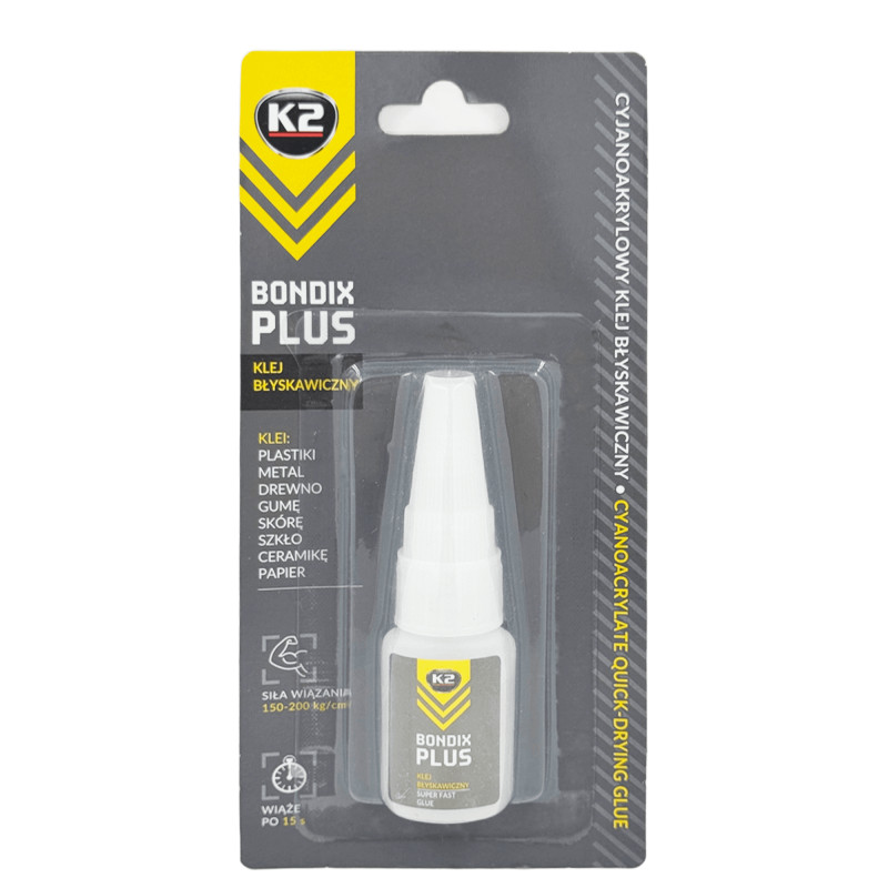 K2 Bondix Plus Клей супербыстрый 10г