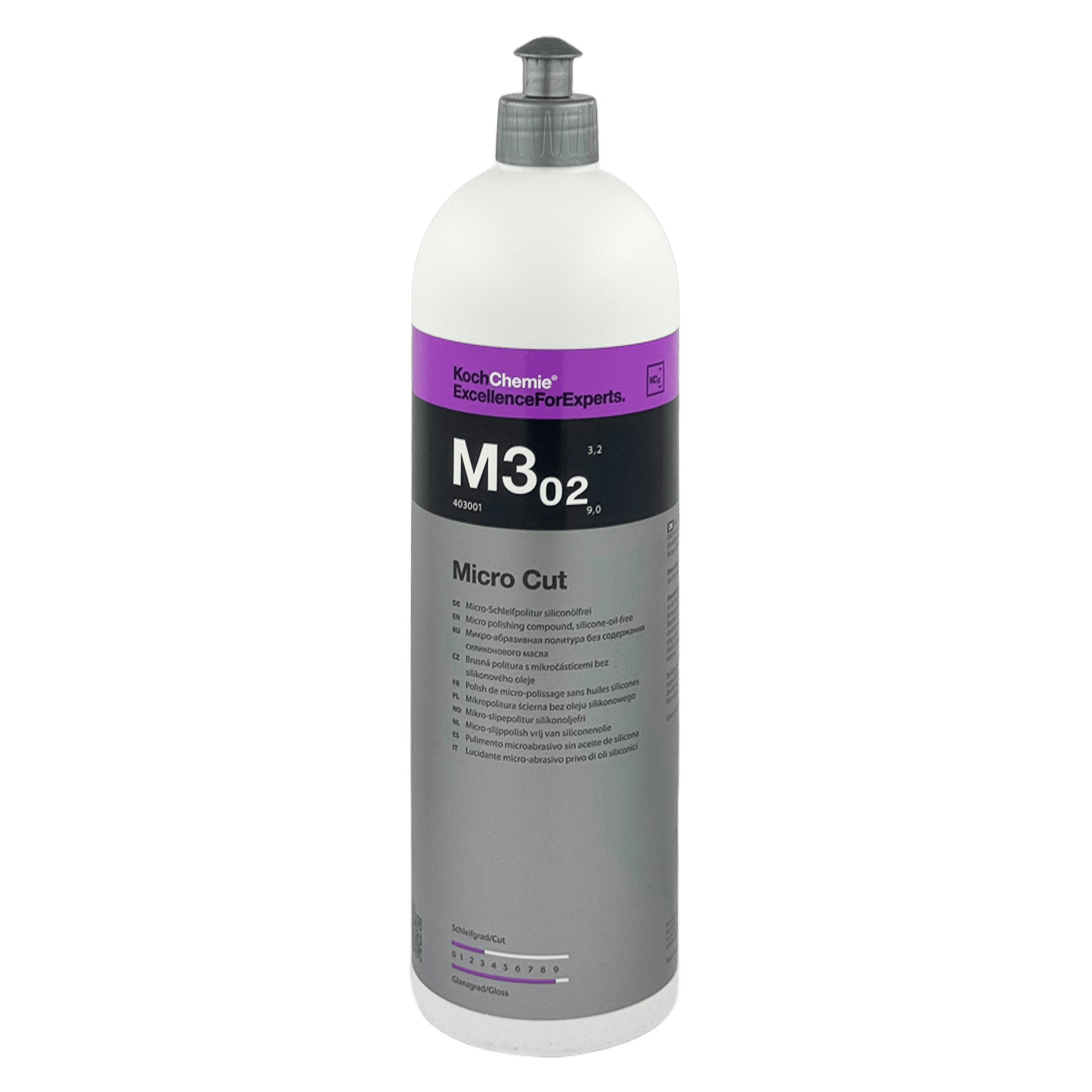 KOCH-CHEMIE 403001 Micro Cut M3.02 Микроабразивная полировальная паста без силикона 1л