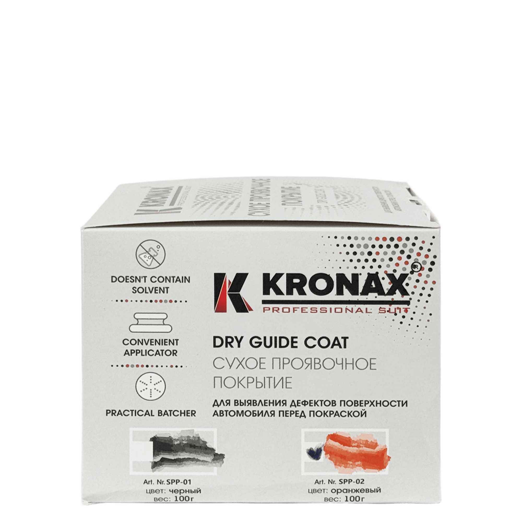 KRONAX Пудра проявочная с аппликатором 100гр