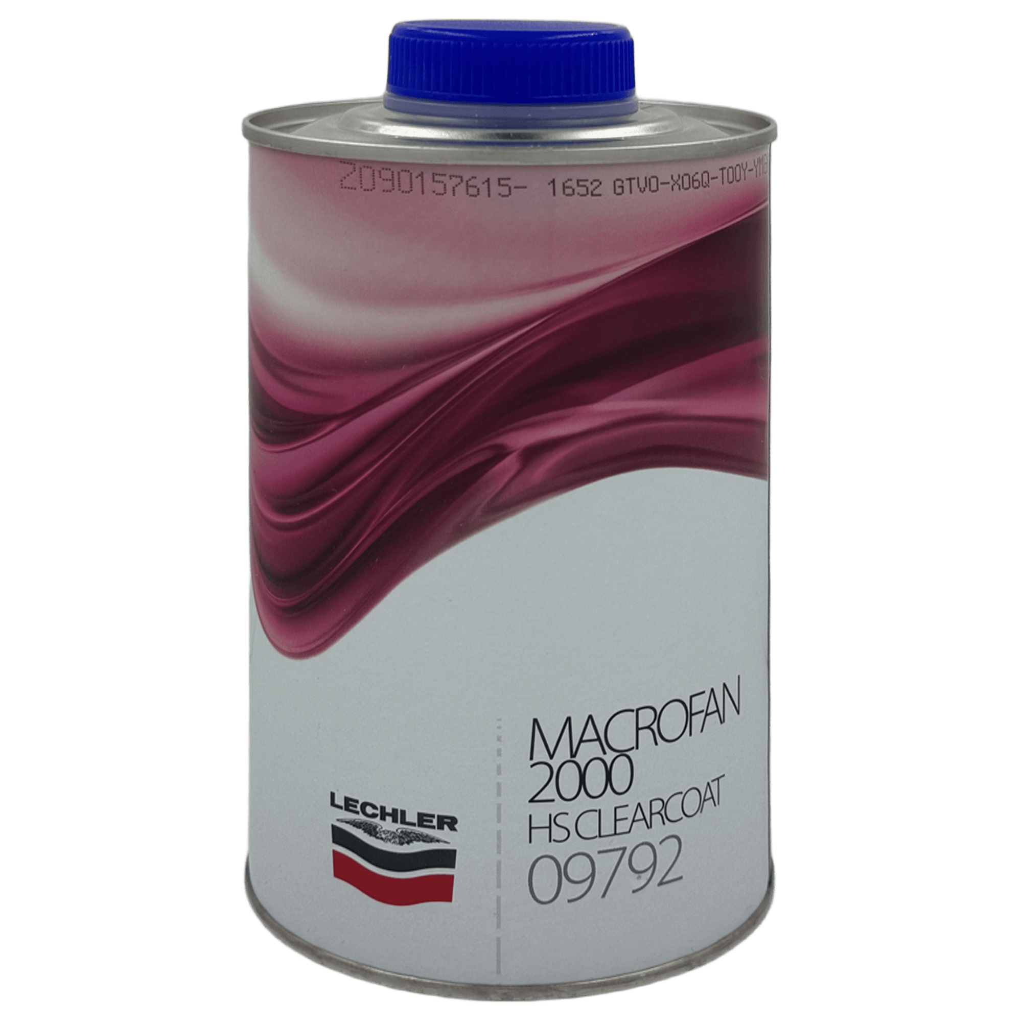 LECHLER 09792 MACROFAN HS 2000 Прозрачный лак 1л + 0.5л (00362 HS)