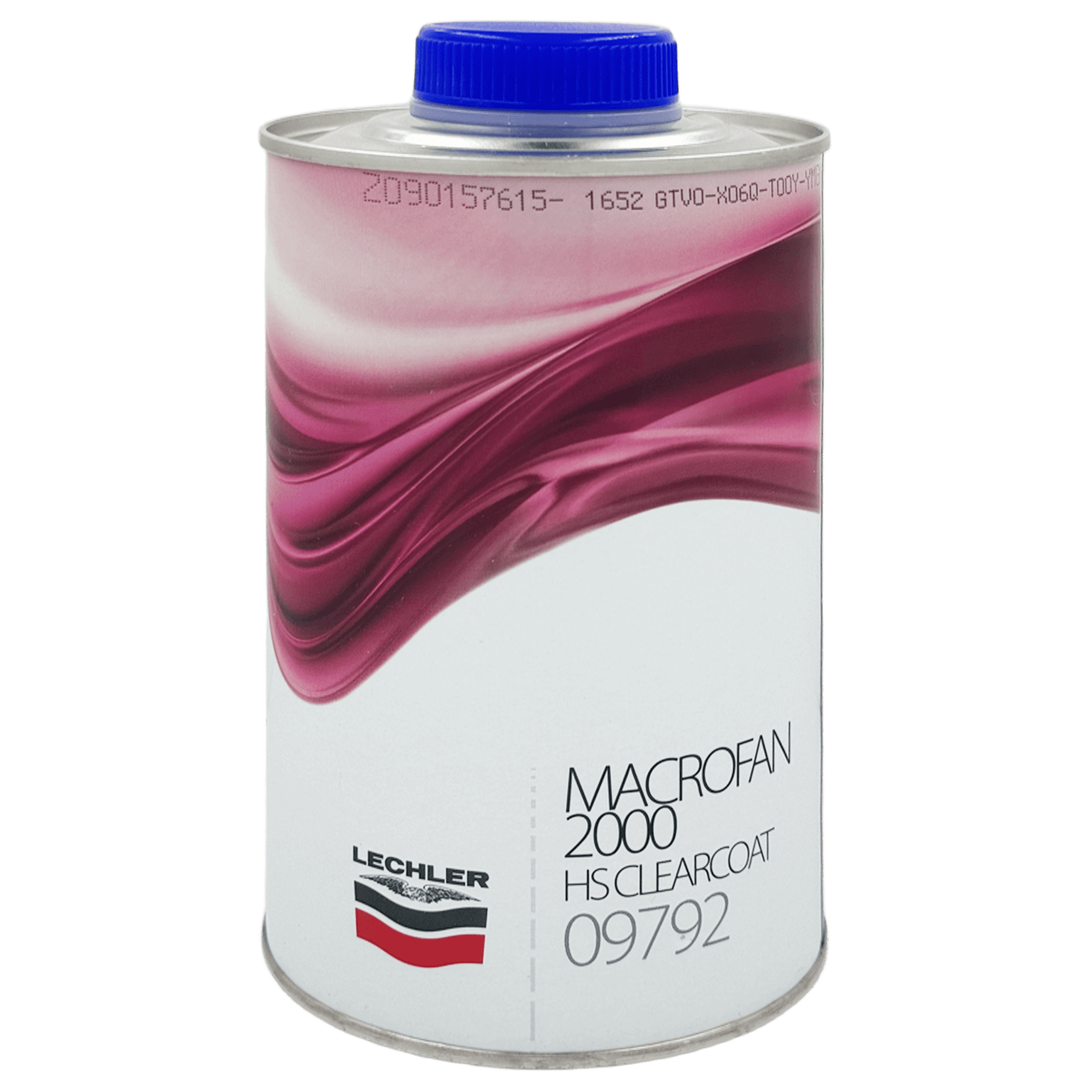 LECHLER 09792 MACROFAN HS 2000 Прозрачный лак 1л + 0.5л (00362 HS)
