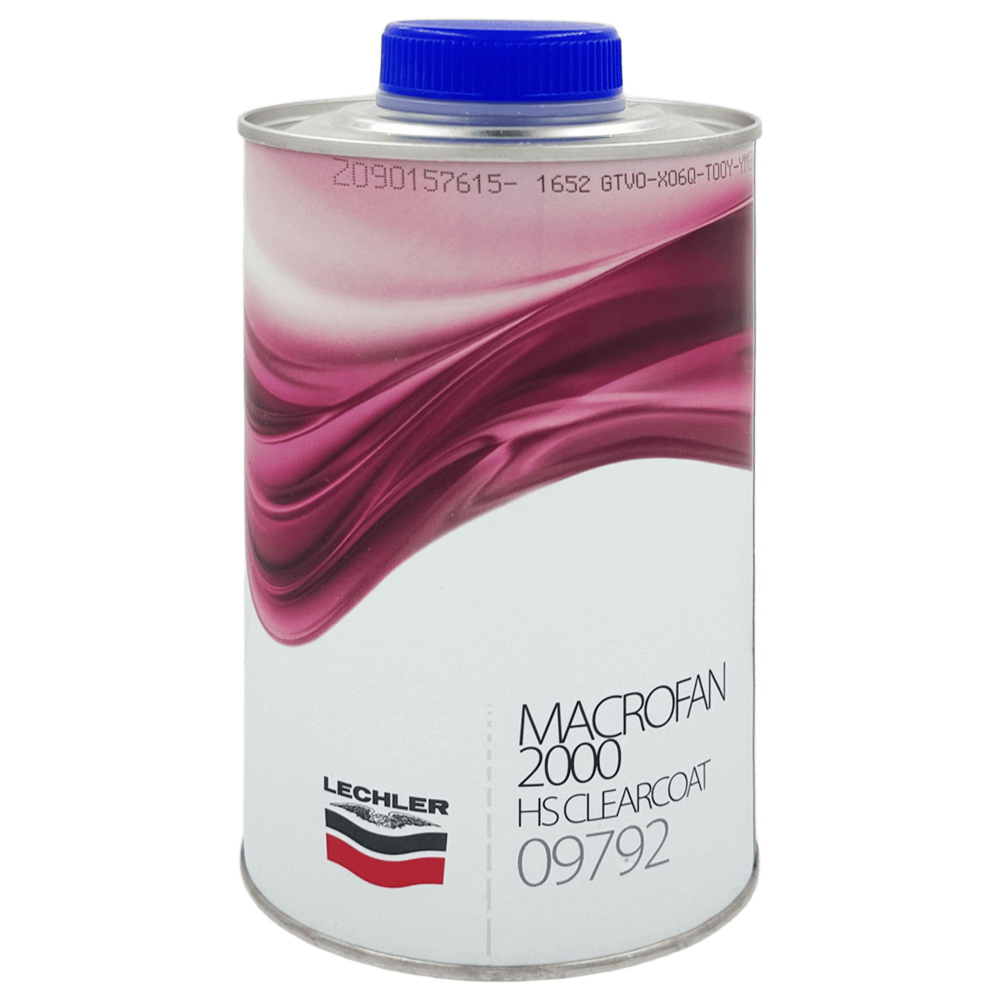 LECHLER 09792 MACROFAN HS 2000 Прозрачный лак 1л + 0.5л (00362 HS) превью #1