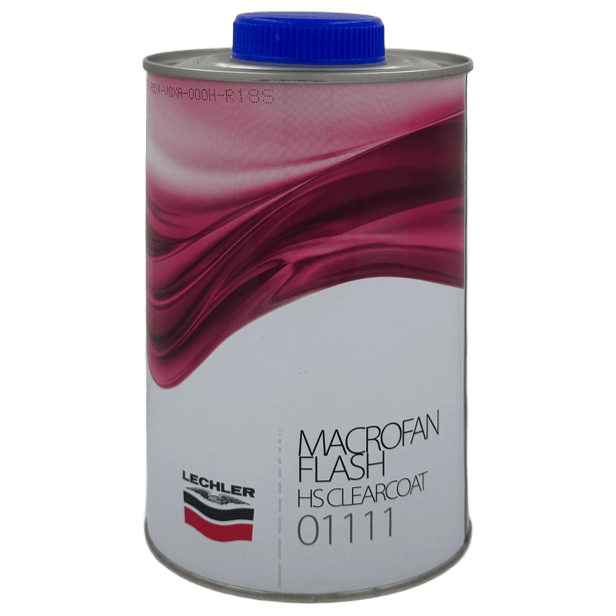 LECHLER 01111 MACROFAN FLASH HS Прозрачный лак 1л + 0.5л (00362 HS)
