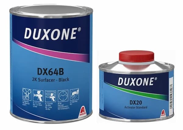 DUXONE DX64 HS Грунт-наполнитель акриловый 1 л + 0.25л (DX20) превью #1