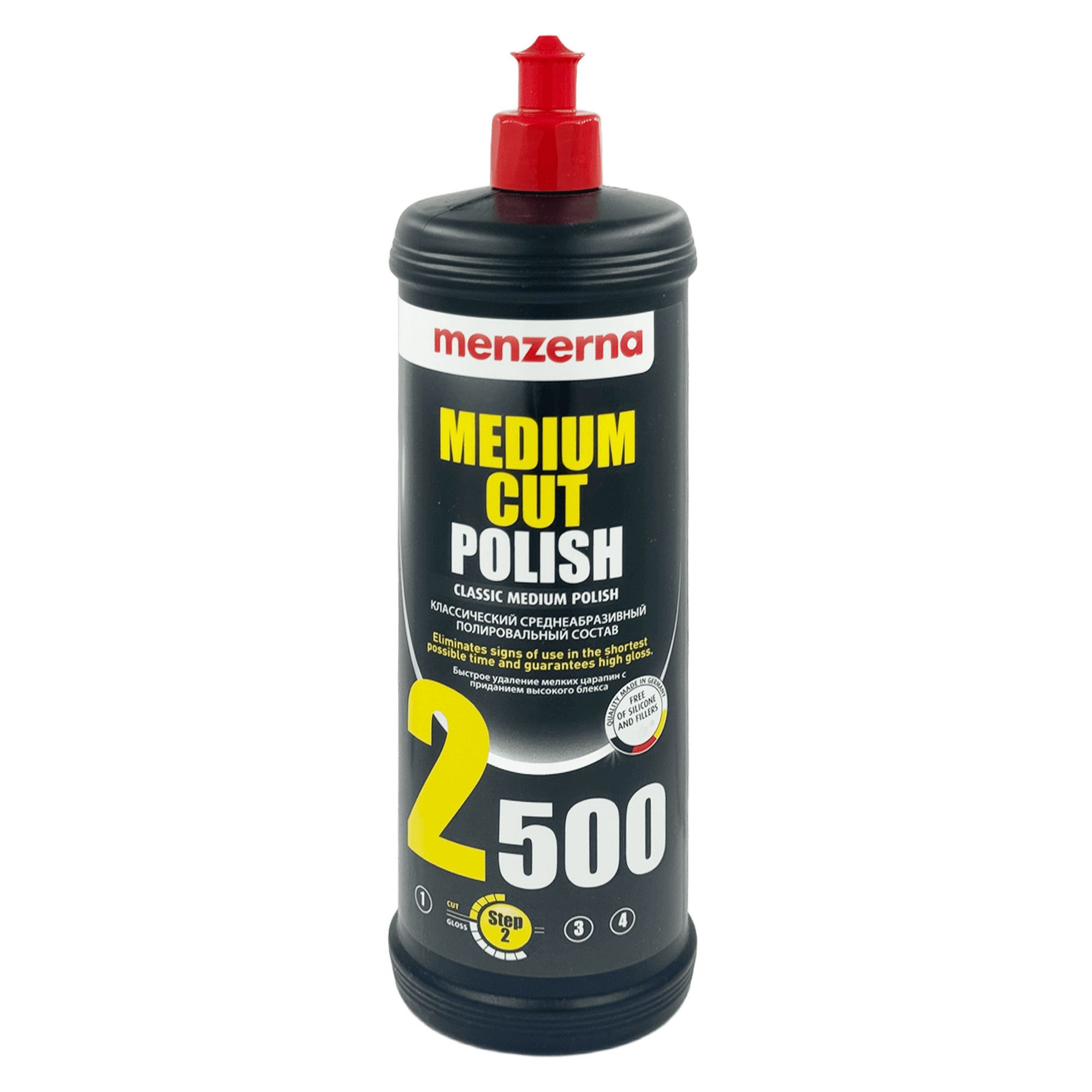 MENZERNA 2500 Medium Cut Polish Среднеабразивная полировальная паста 1л