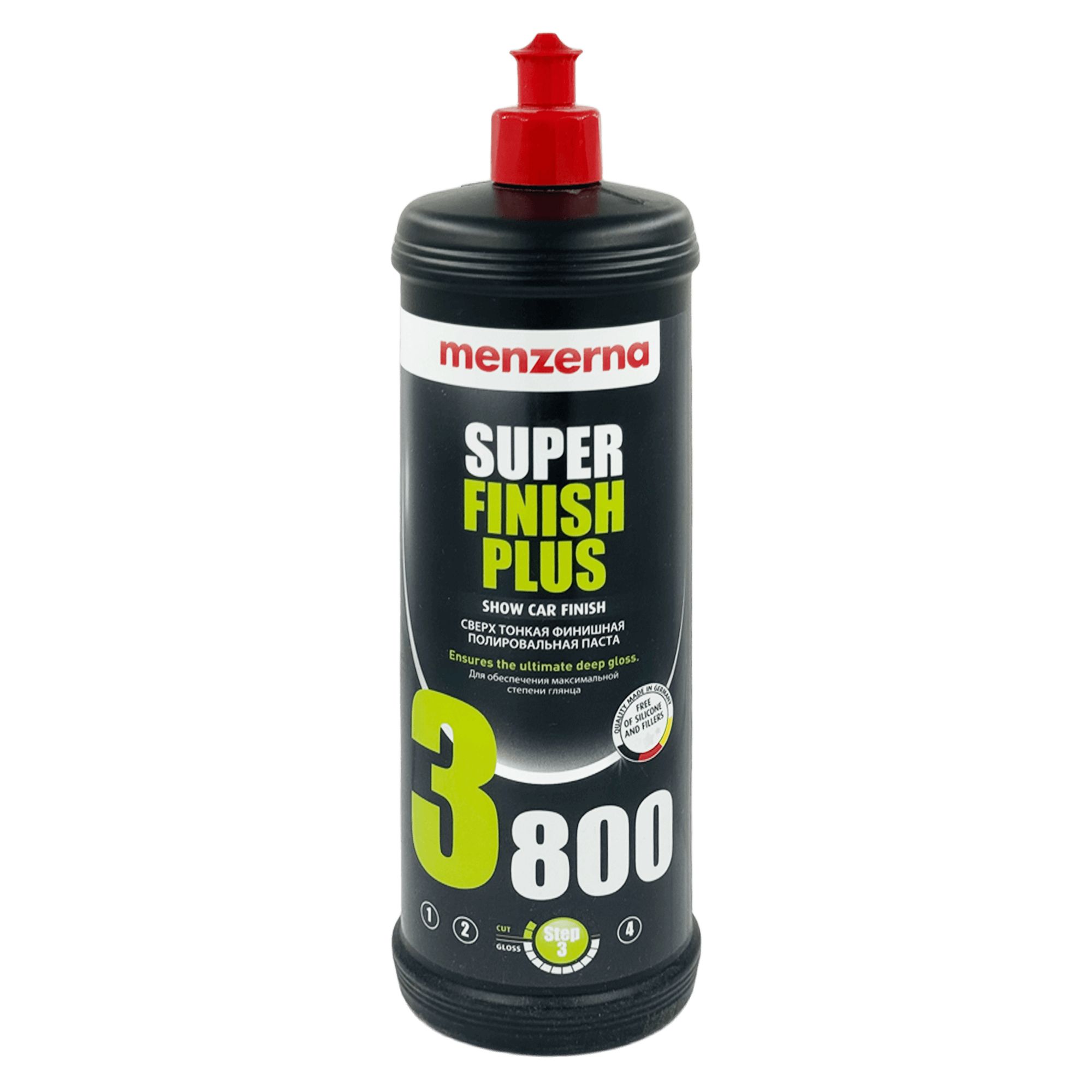 MENZERNA 3800 Super Finish Plus Доводочная полировальная паста 1л