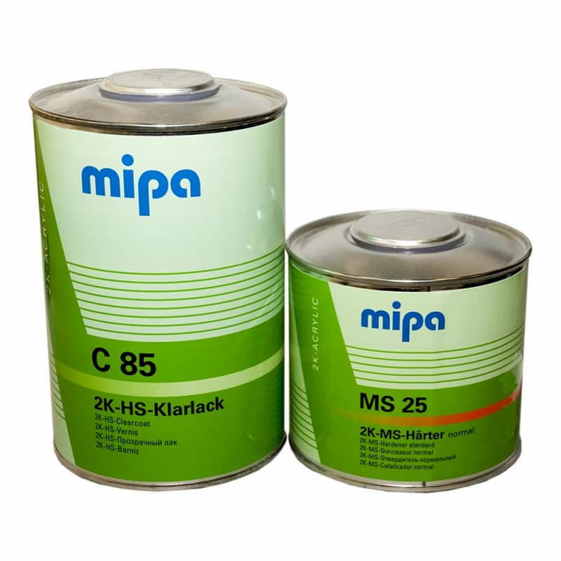 MIPA 2К-HS-Klarlack C85 Лак акриловый 1л + 0,5л (MS25)