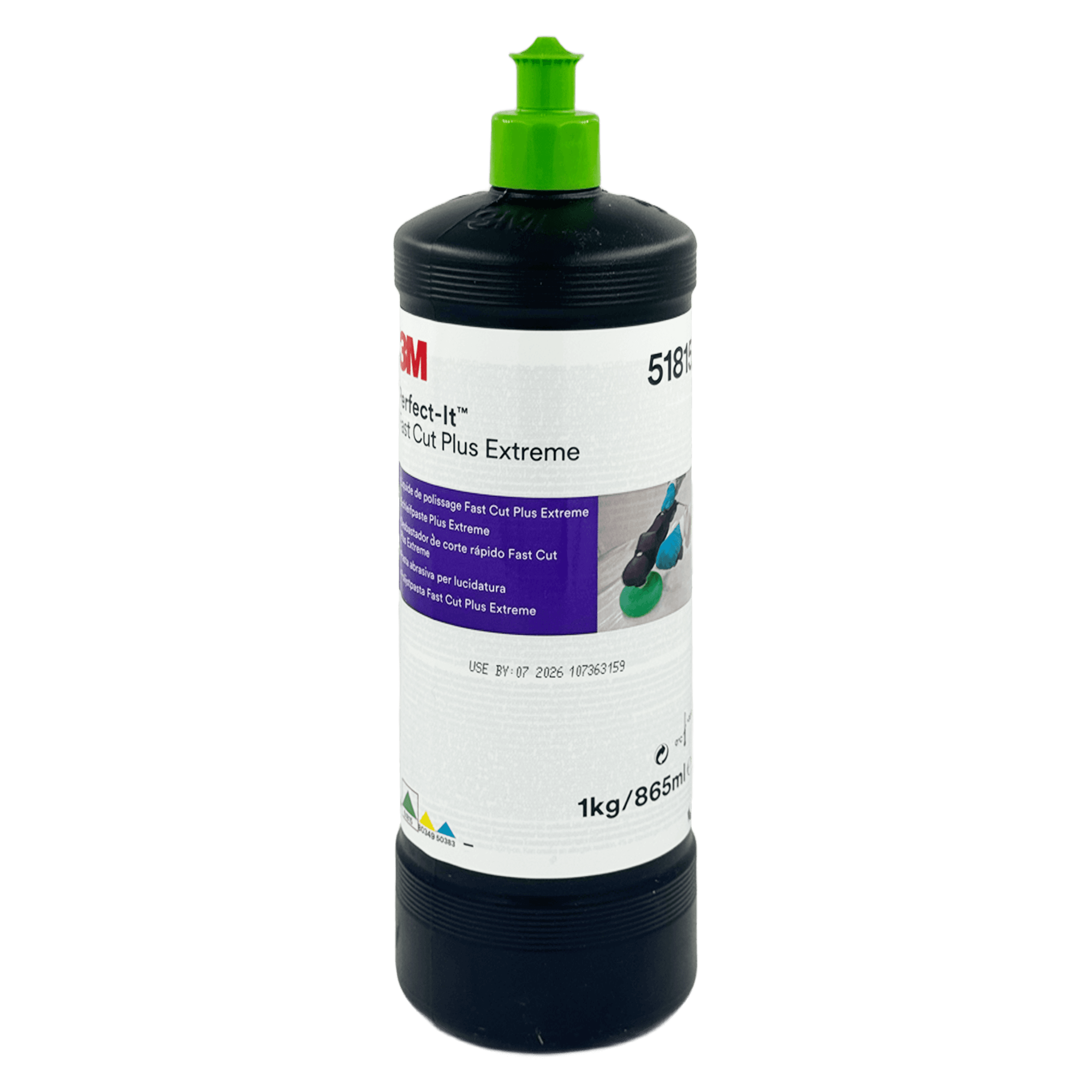 3М 51815 Fast Cut Plus Extreme Полировальная паста 1кг