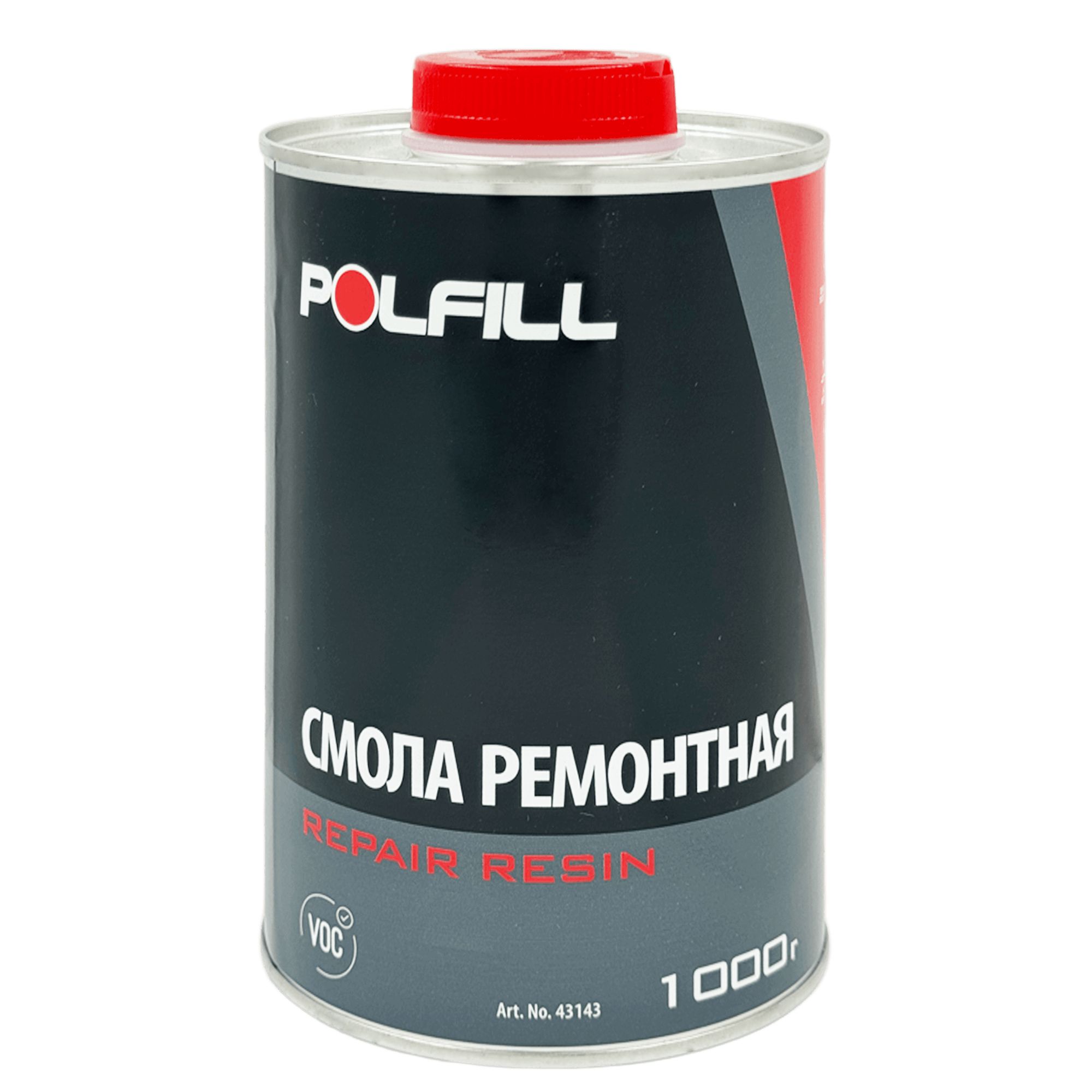 POLFILL Смола ремонтная 1кг (с отвердителем) превью #1