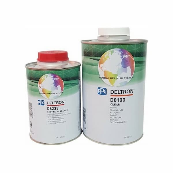 PPG Deltron D8100 HS Лак акриловый 1л + 0,5л(D8238) 