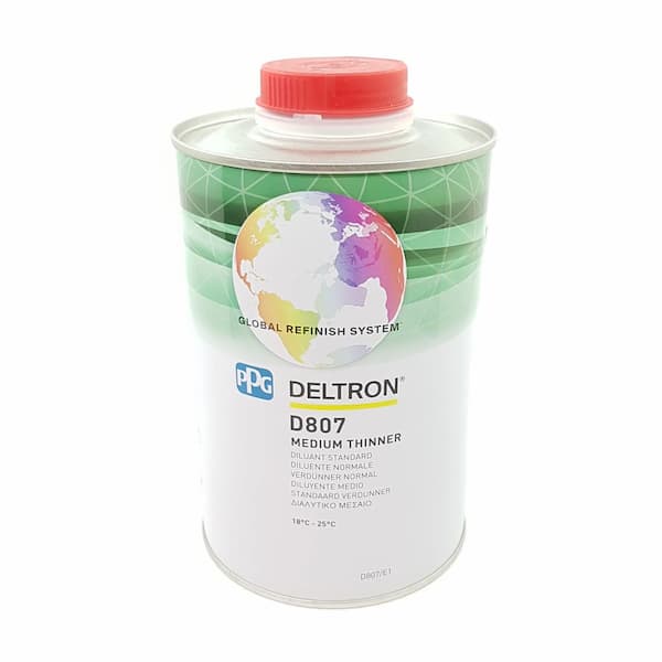 PPG Deltron D807 MEDIUM THINNER Стандартный разбавитель 1л