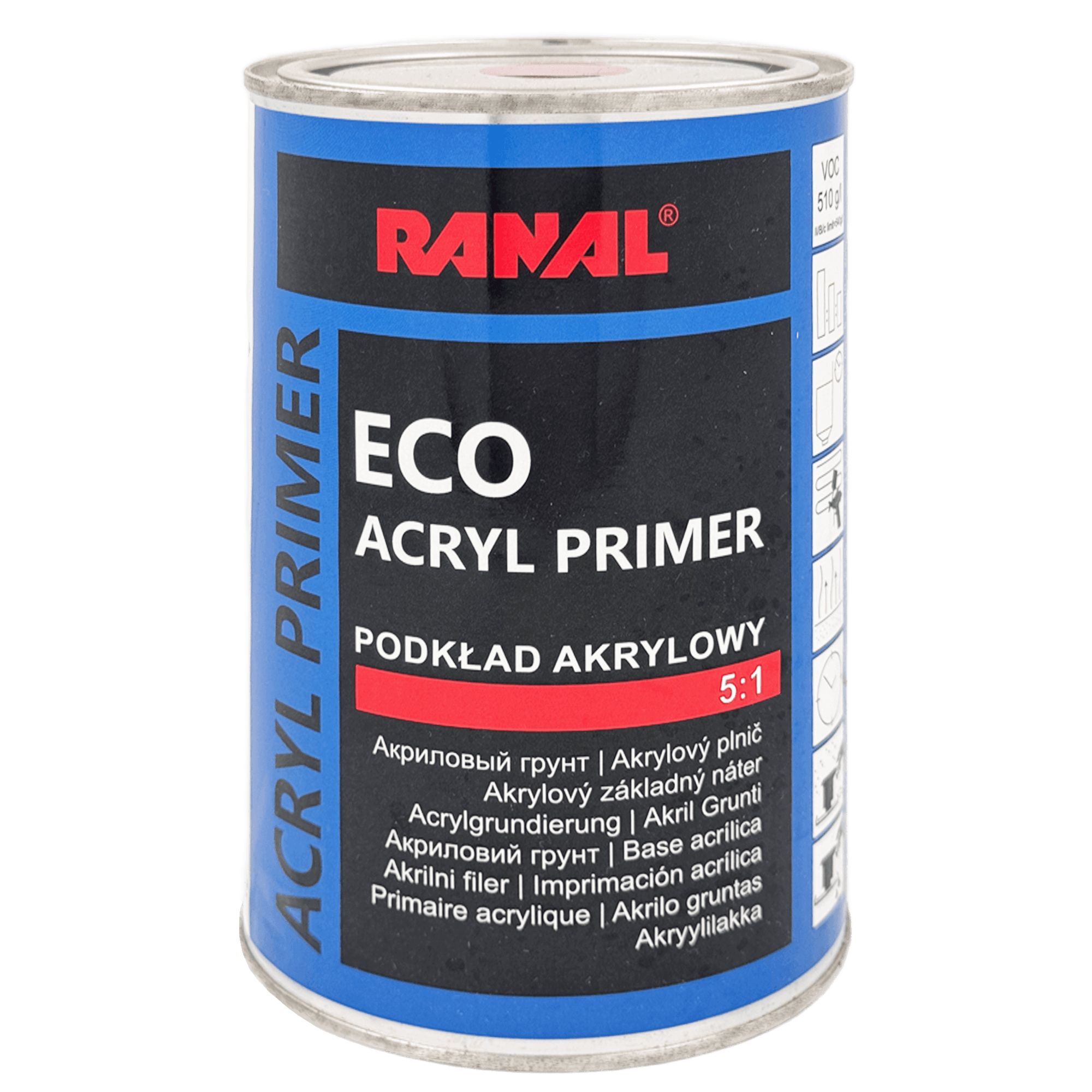 RANAL ECO 5:1 Грунт акриловый 0,75+0,15л. превью #1