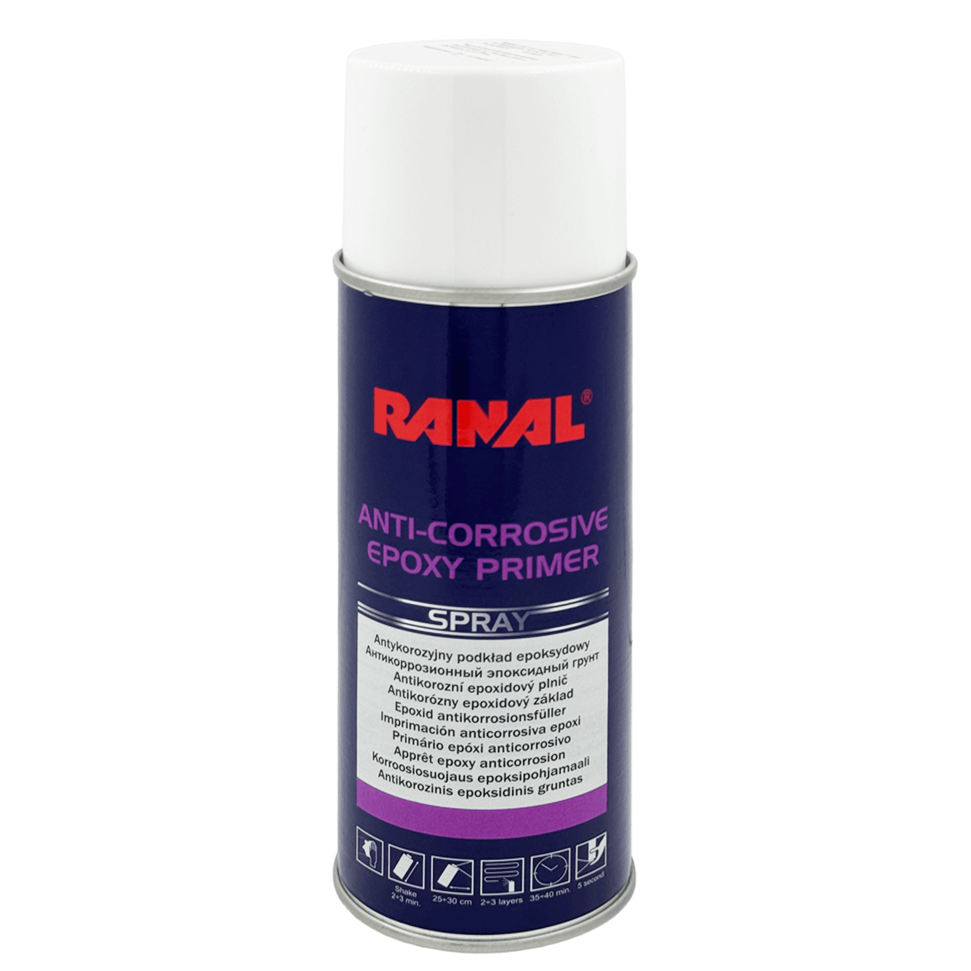 RANAL ANTI-CORROSIVE EPOXY PRIMER Антикоррозионный эпоксидный грунт 400мл
