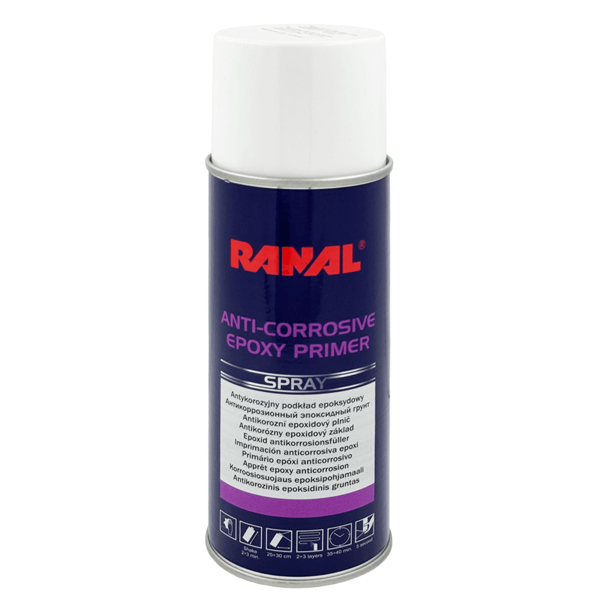 RANAL ANTI-CORROSIVE EPOXY PRIMER Антикоррозионный эпоксидный грунт 400мл