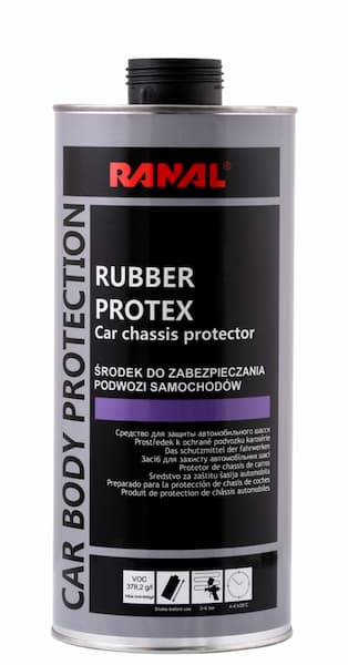 RANAL RUBBER PROTEX PLUS Средство для защиты автомобильного шасси 1,8л
