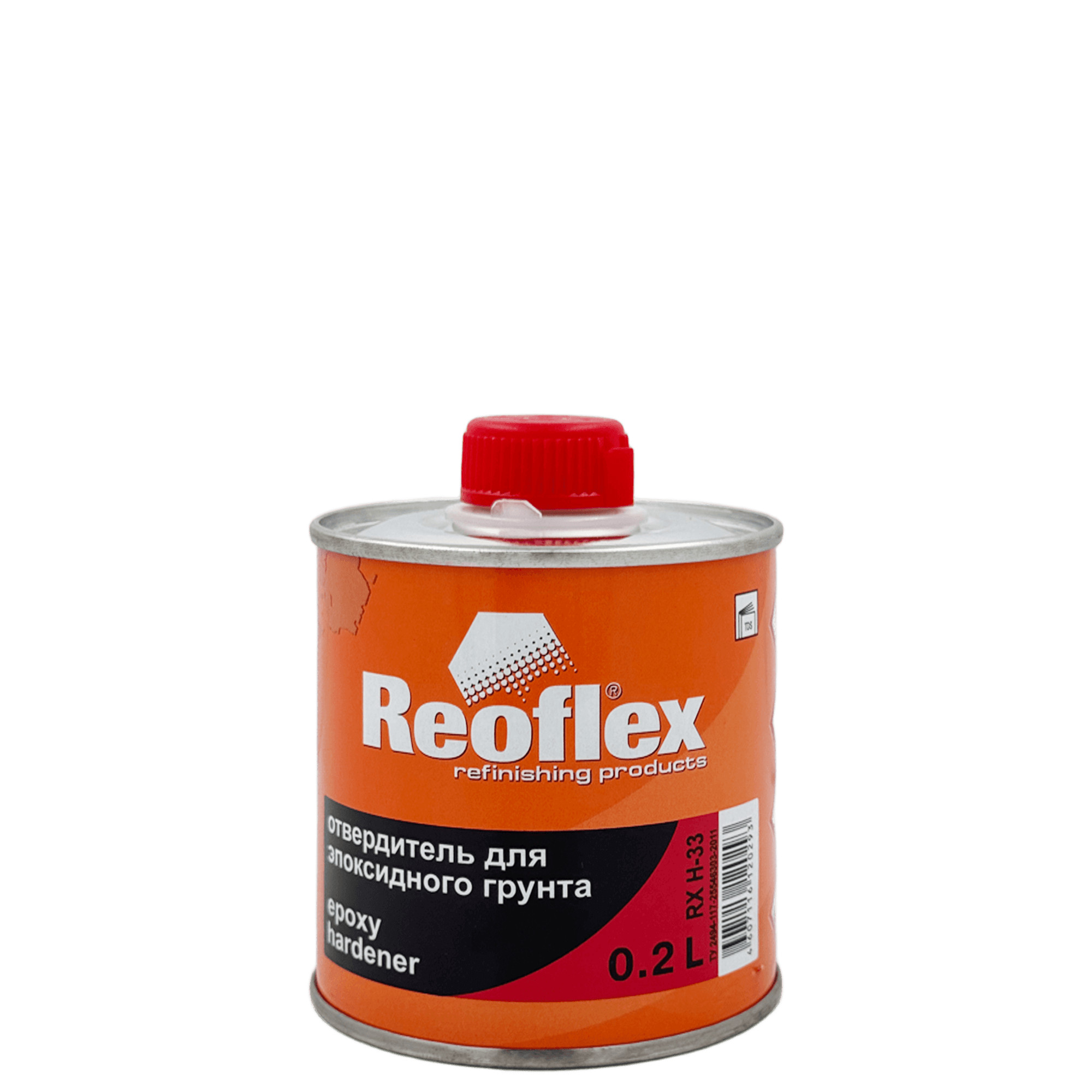 REOFLEX RX P-03 EP Primer Грунт эпоксидный серый 0,8л + 0,16л (RX H-33/02) превью #2