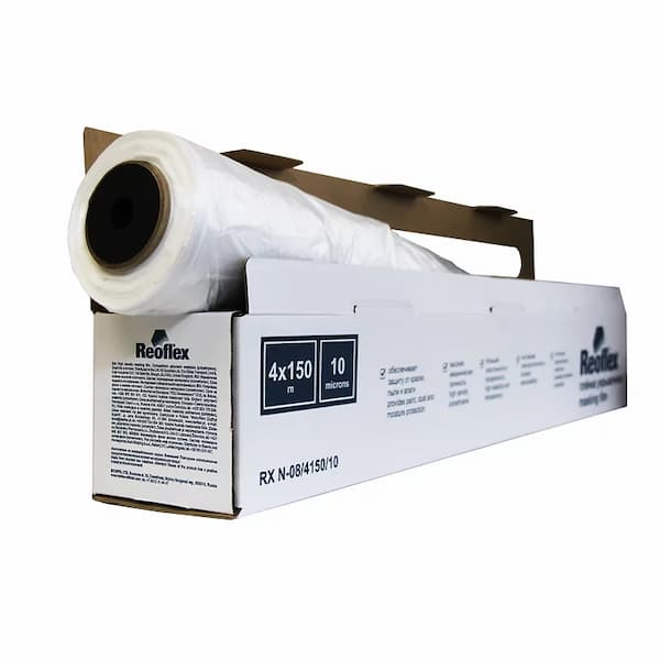 REOFLEX RX N-08 Masking Film Пленка укрывочная 10мкм 4х150м