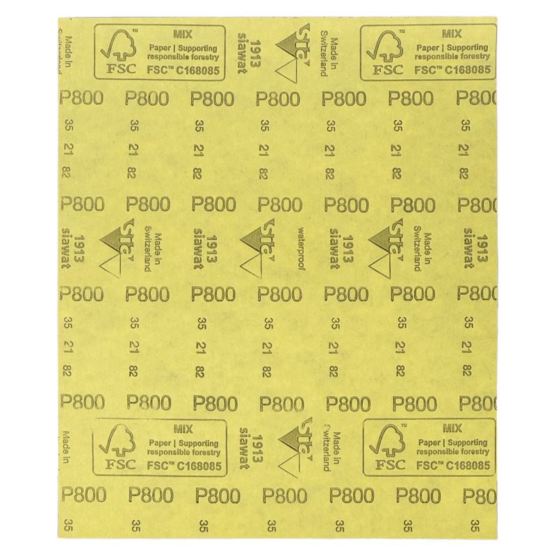 SIA 1913 siawat Водостойкий абразивный материал в листах 230х280мм
