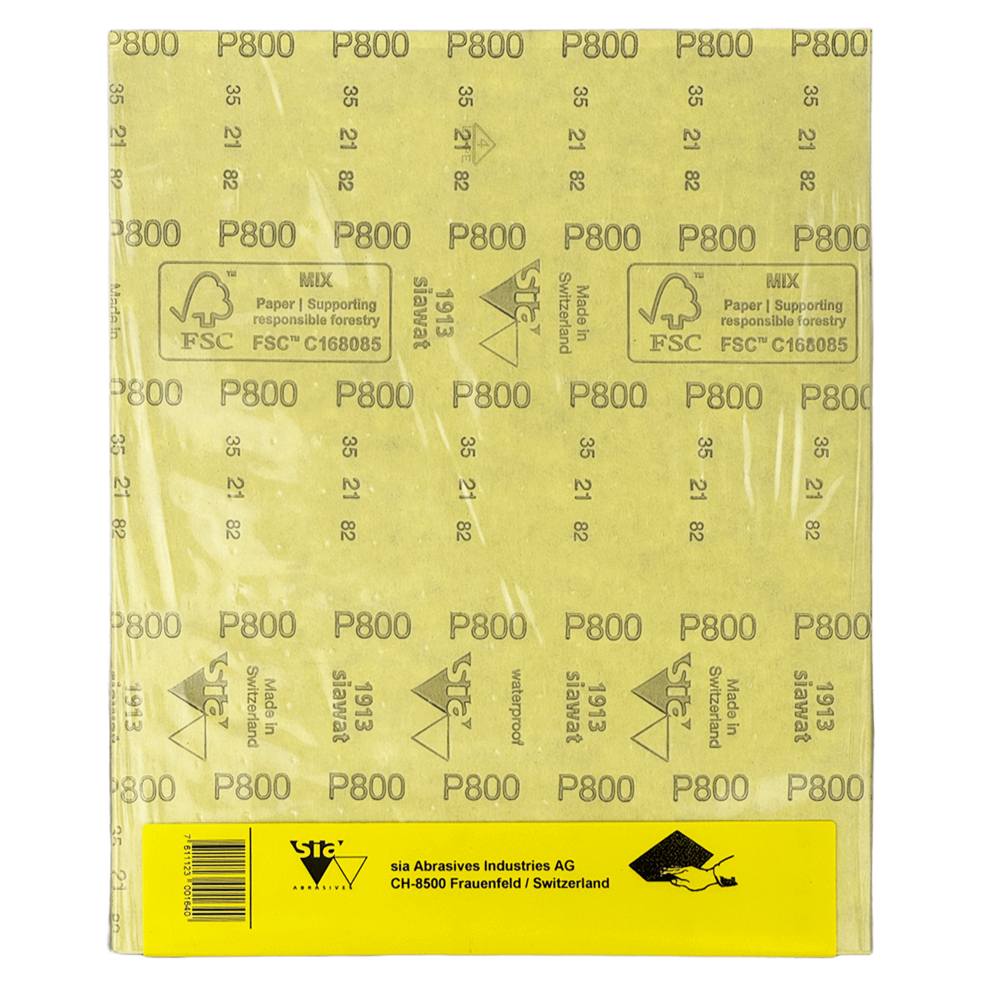 SIA 1913 siawat Водостойкий абразивный материал в листах 230х280мм превью #3
