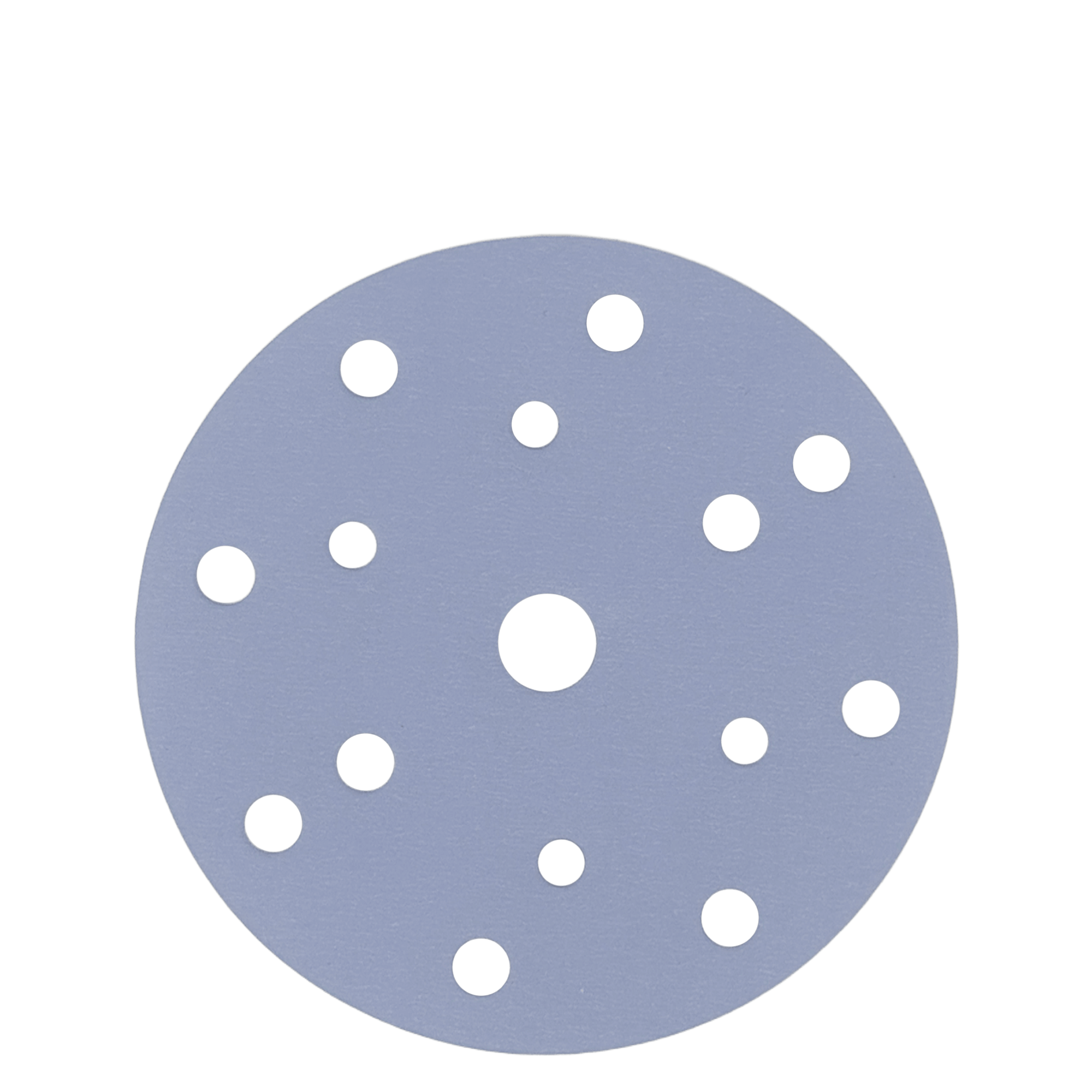SMIRDEX 740 CERAMIC Абразивный наждачный круг 15 отверстий 150мм 
