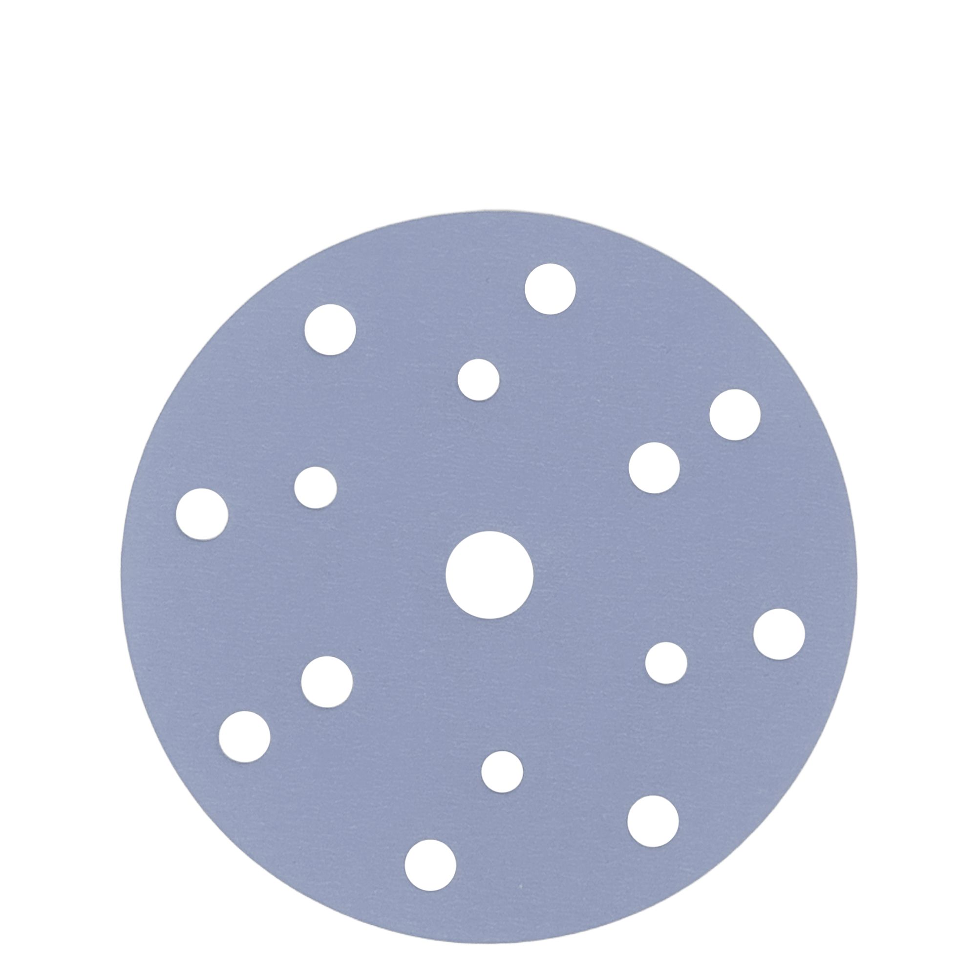 SMIRDEX 740 CERAMIC Абразивный наждачный круг 15 отверстий 150мм  превью #1