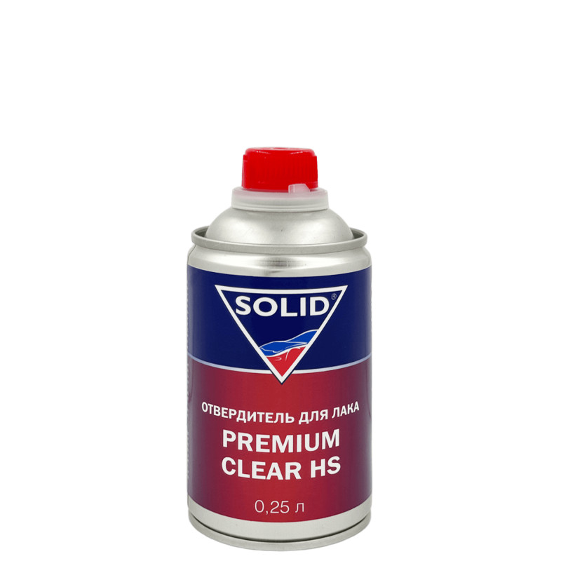 SOLID PREMIUM CLEAR HS Быстросохнущий прозрачный лак 0,5л + 0,25л
