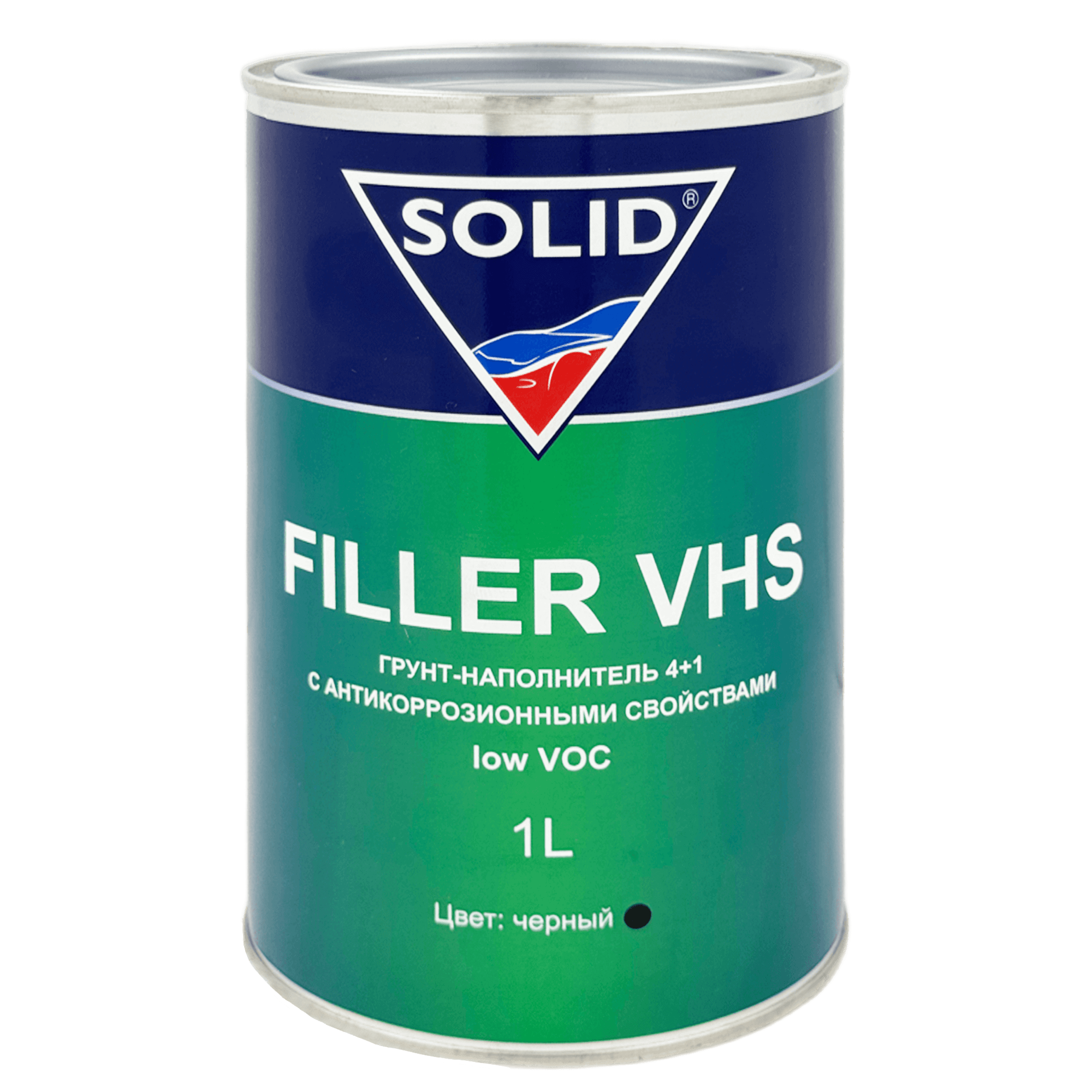SOLID FILLER VHS 4+1 Грунт акриловый 1л + 0,25л превью #1