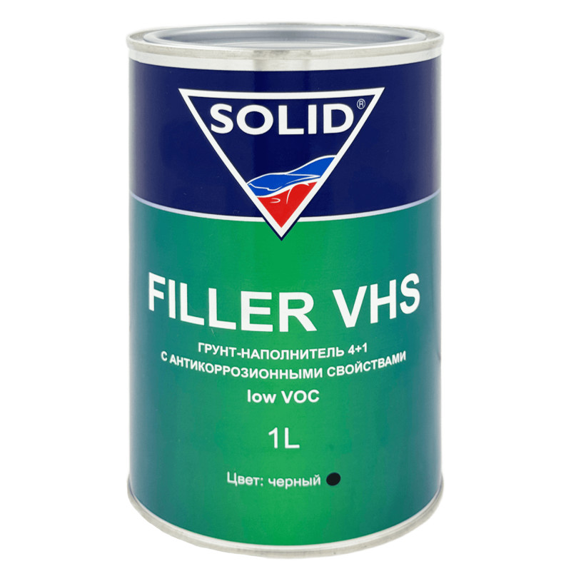 SOLID FILLER VHS 4+1 Грунт акриловый 1л + 0,25л