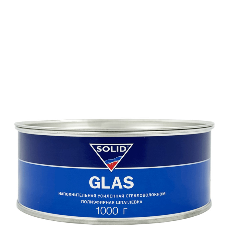 SOLID GLAS Наполнительная полиэфирная шпатлевка, усиленная стекловолокном 1,0кг