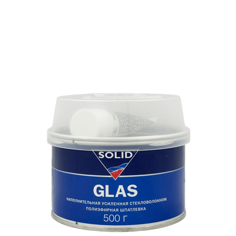 SOLID GLAS Наполнительная полиэфирная шпатлевка, усиленная стекловолокном 500г