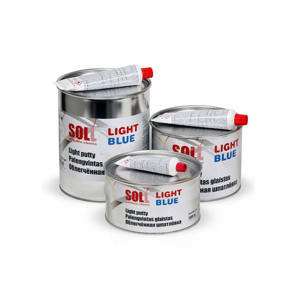 SOLL SG6 LB 150 LIGHT BLUE Шпатлевка облегченная 1,5л