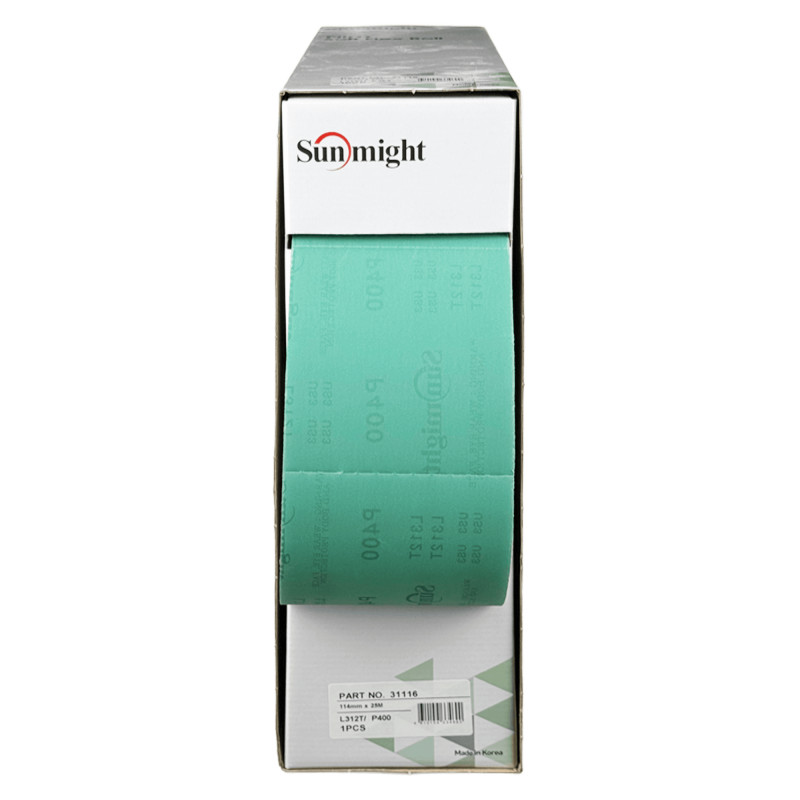 SUNMIGHT L312T FILM SOFT FLEX Абразивный материал на поролоне 114х125мм 1шт