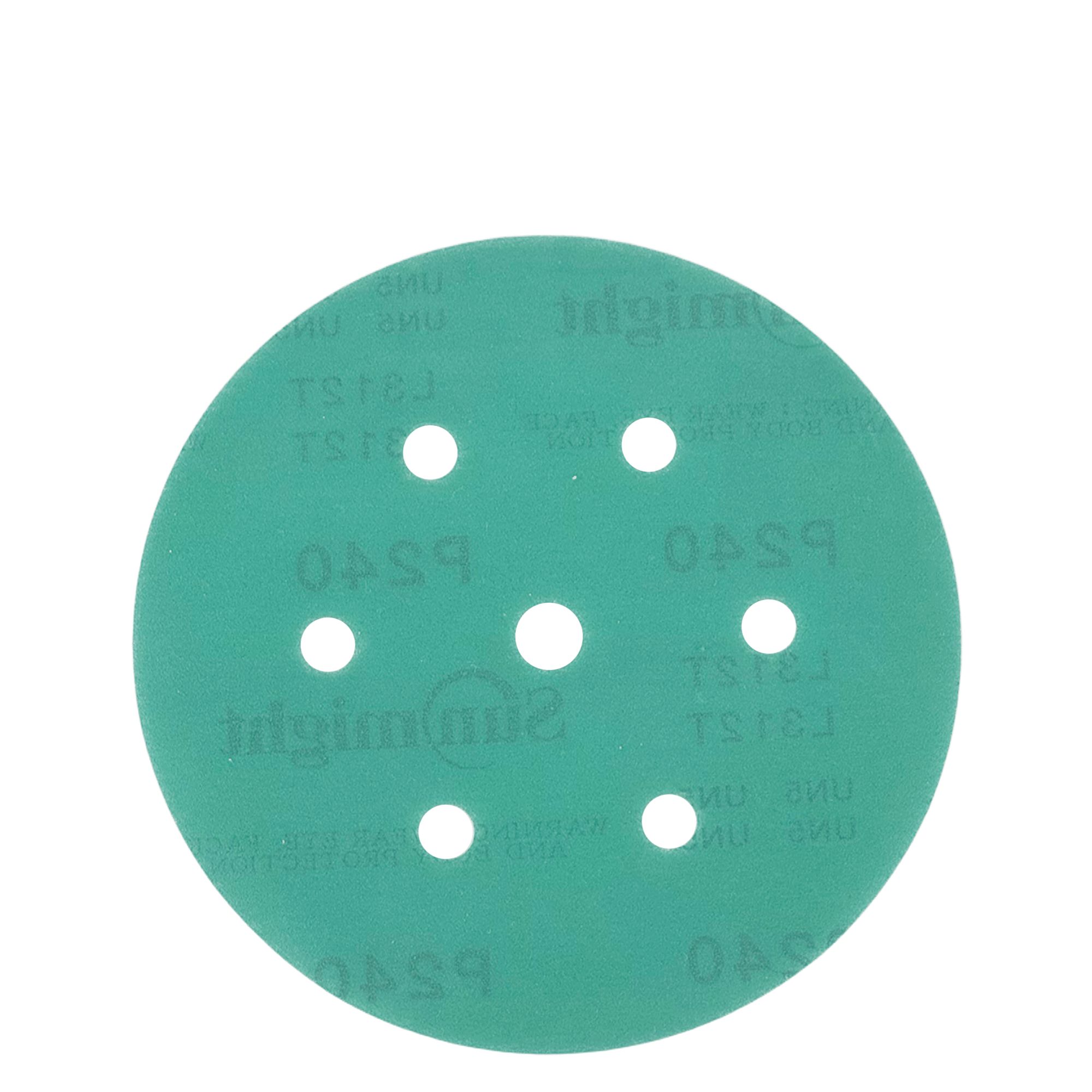 SUNMIGHT L312T FILM Шлифовальные круги 7-отверстий 150мм 1шт превью #1