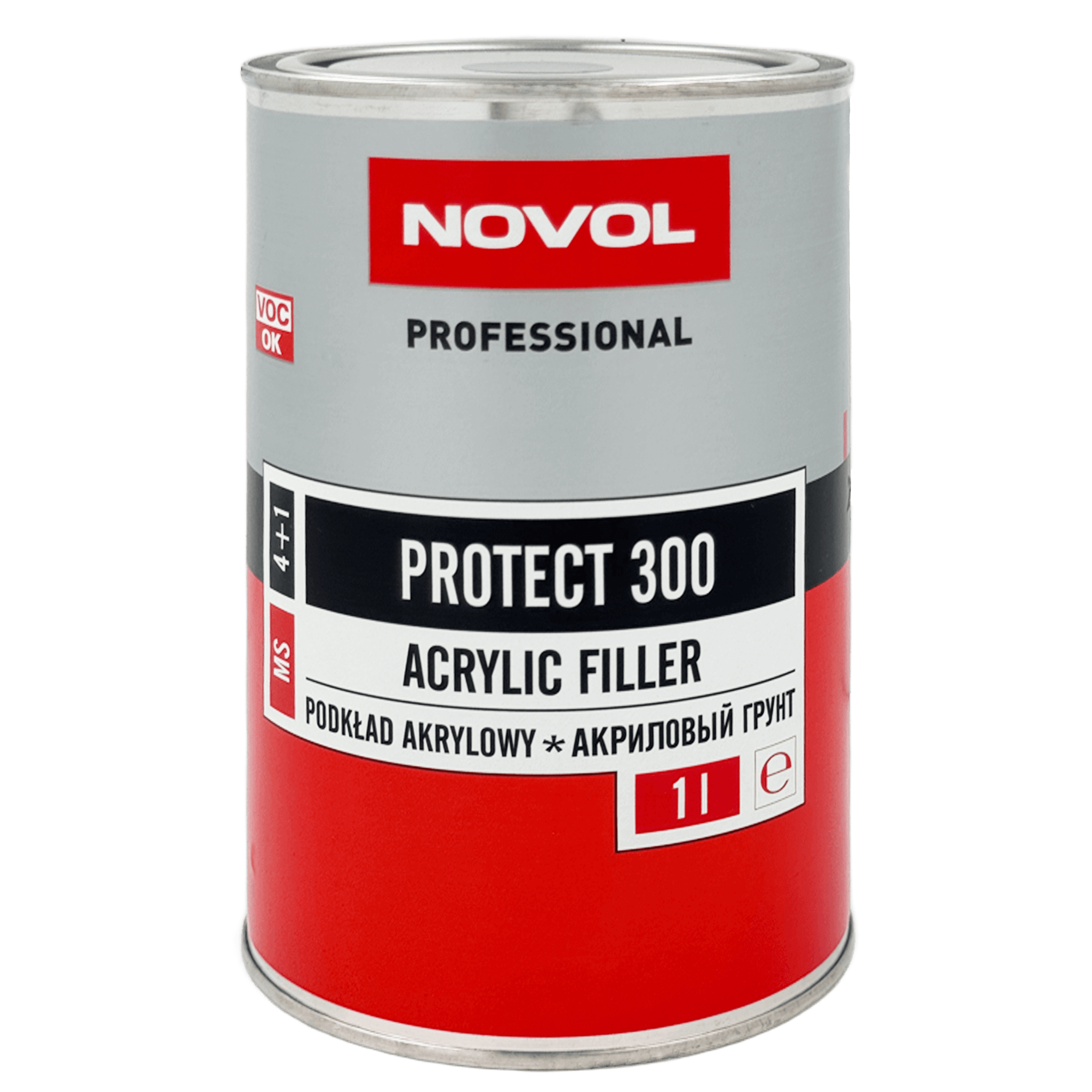 NOVOL PROTECT 300 4+1 (MS) Грунт акриловый 1л + 0.25л (H 5520)