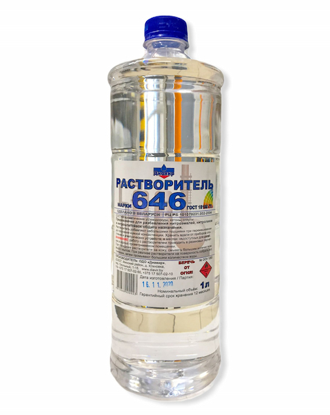 ДИАВИР P646 Растворитель 1л
