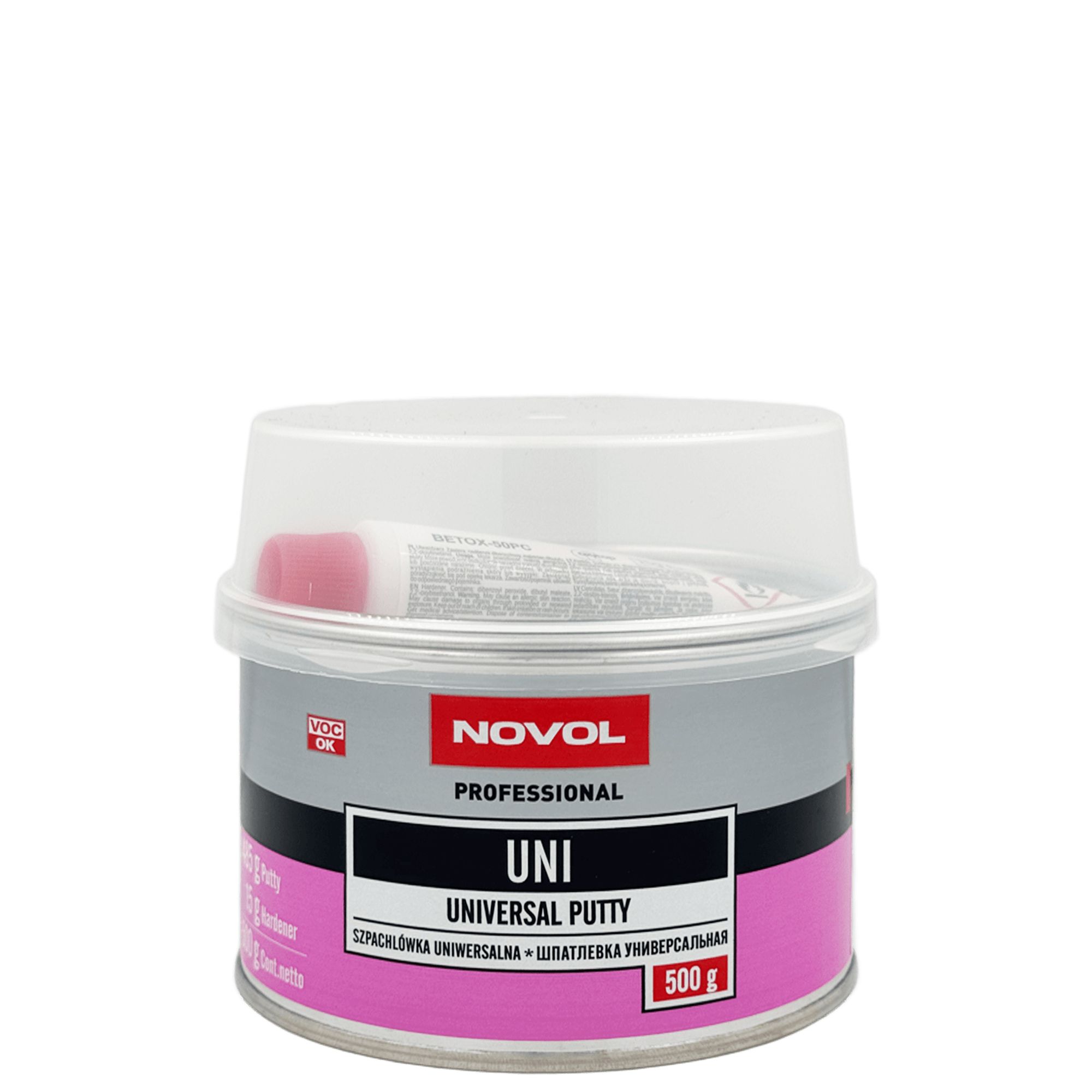 NOVOL UNI Шпатлёвка универсальная 0.5кг