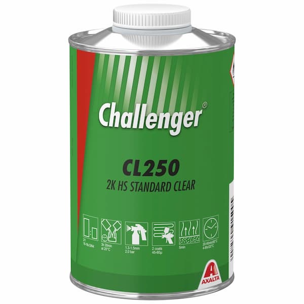 CHALLENGER CL250 HS Лак акриловый 1л + 0,5л (CL640)