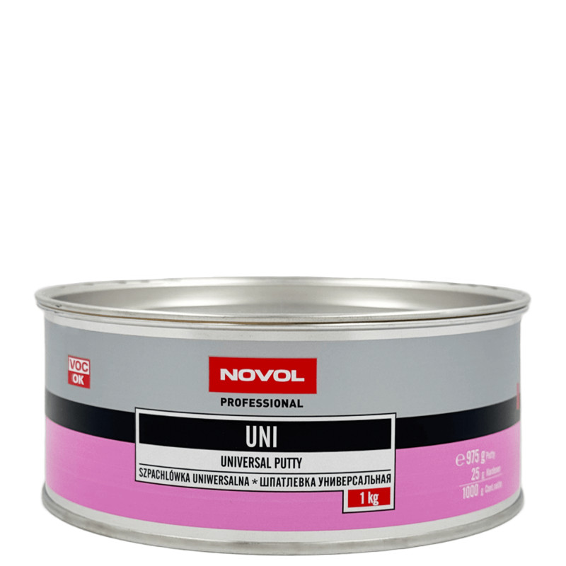 NOVOL UNI Шпатлёвка универсальная 1кг