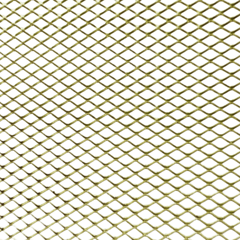 Латунная cетка для ремонта бамперов 20см х 25см