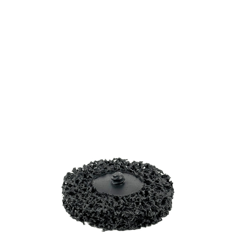 РУССКИЙ МАСТЕР РМ-70211 Зачистной круг чёрный с креплением Roloc 75мм 